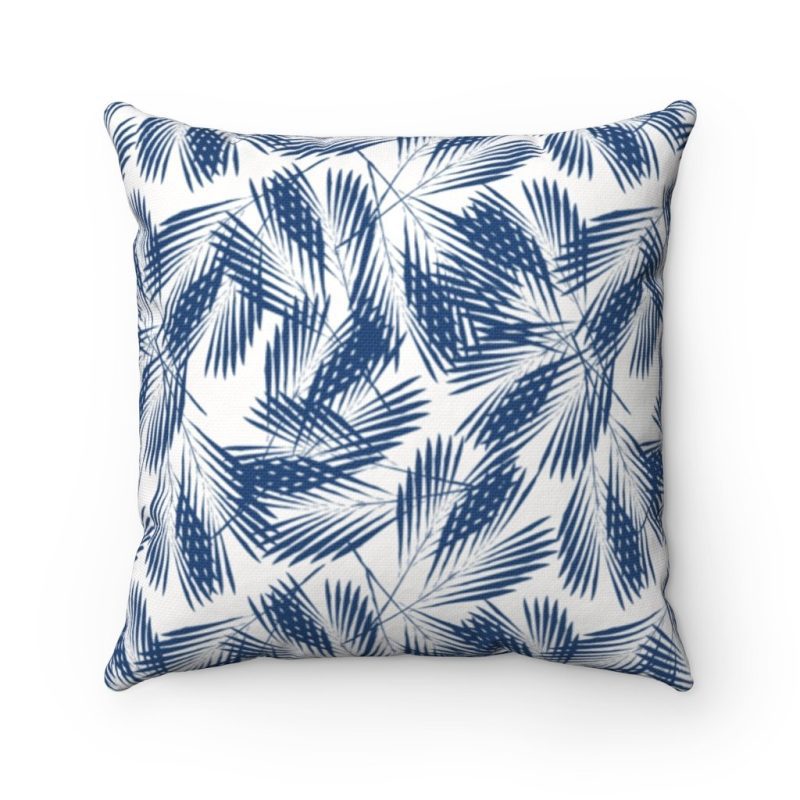 Palm Indoor/Outdoor Pillow | Square-Throw Pillows-CB Studio-The Grove