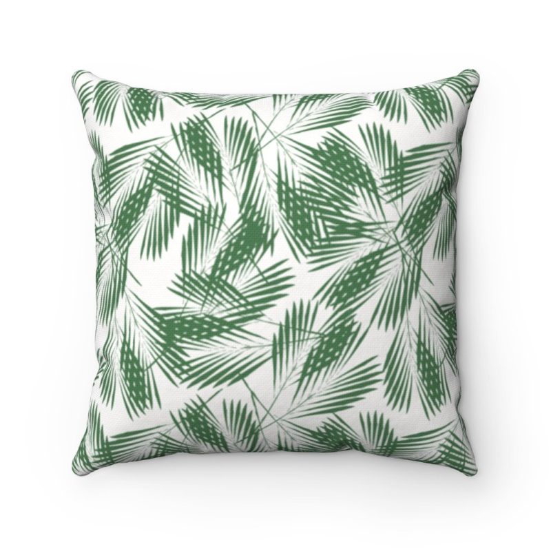 Palm Indoor/Outdoor Pillow | Square-Throw Pillows-CB Studio-The Grove