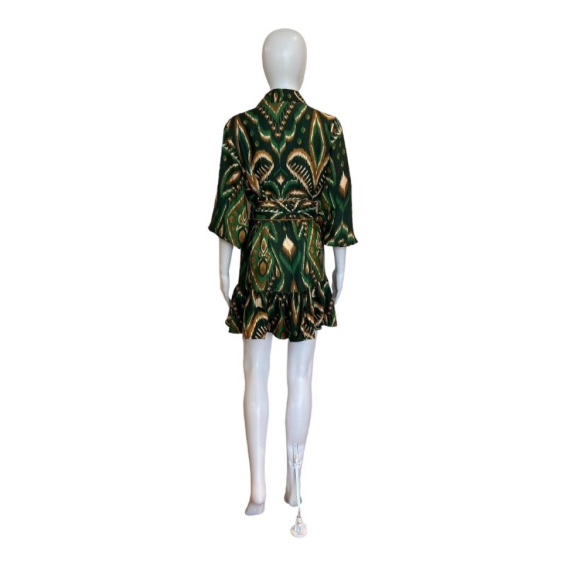 pineapple ikat green mini dressfarm riothe grove 277848