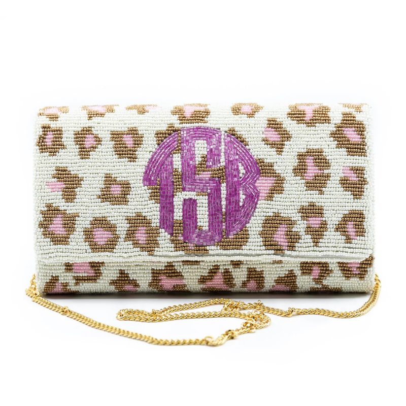 pink leopard clutch custom personalizationtianathe grove 920322