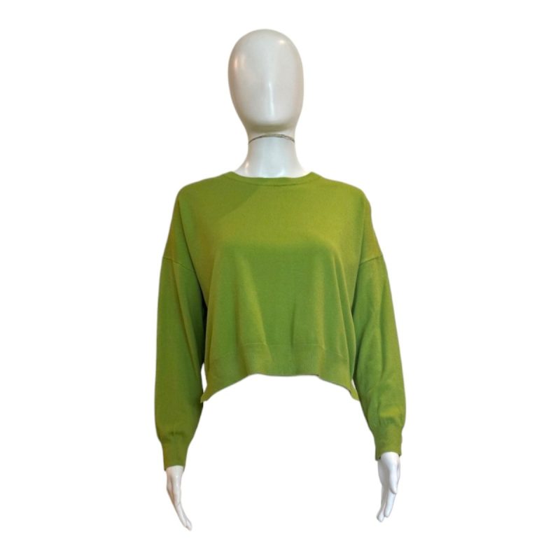 Polly Sweater | Green - Sweaters - Deluc - The Grove