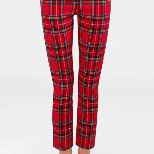 pull on pants red duke of york plaidgretchen scottthe grove 415217