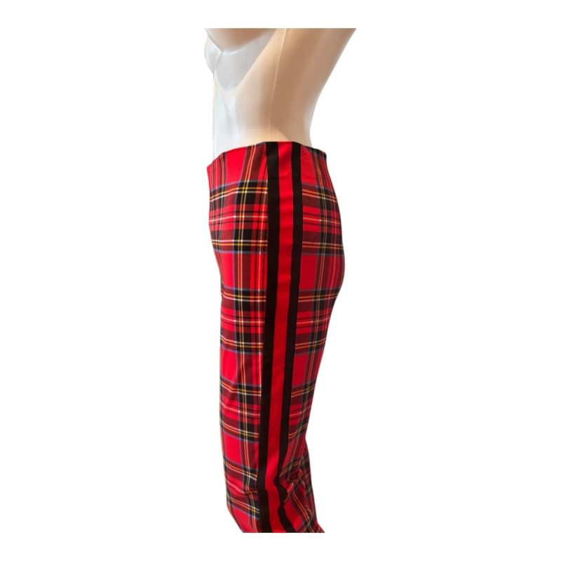 pull on pants red duke of york plaidgretchen scottthe grove 576048