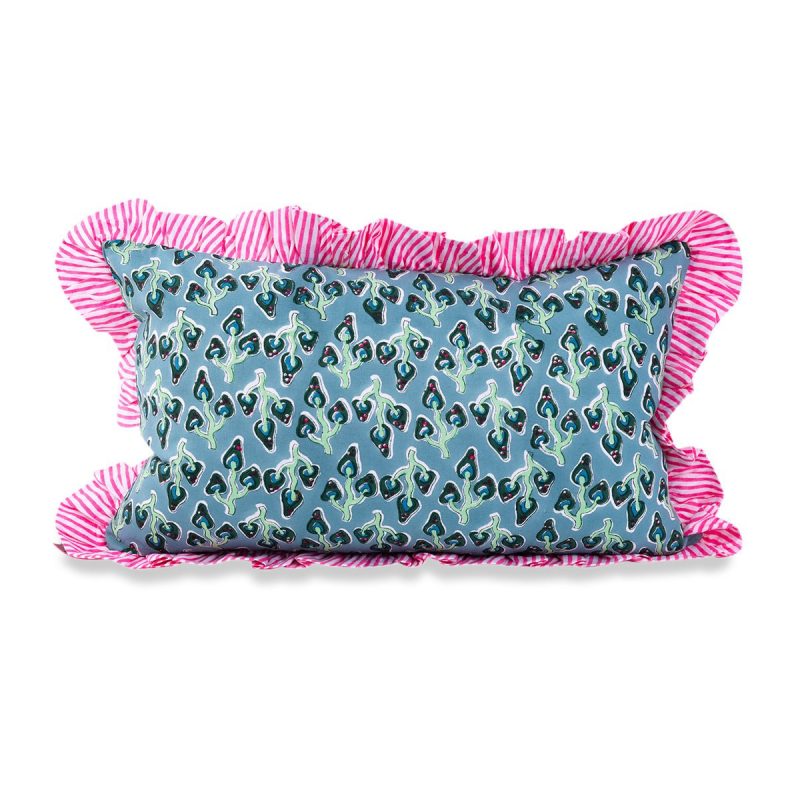 ruffle lumbar pillow alicefurbish studiothe grove 934635