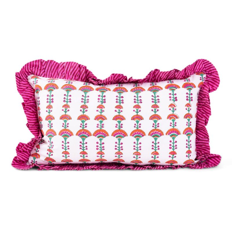 ruffle lumbar pillow eugeniefurbish studiothe grove 113591