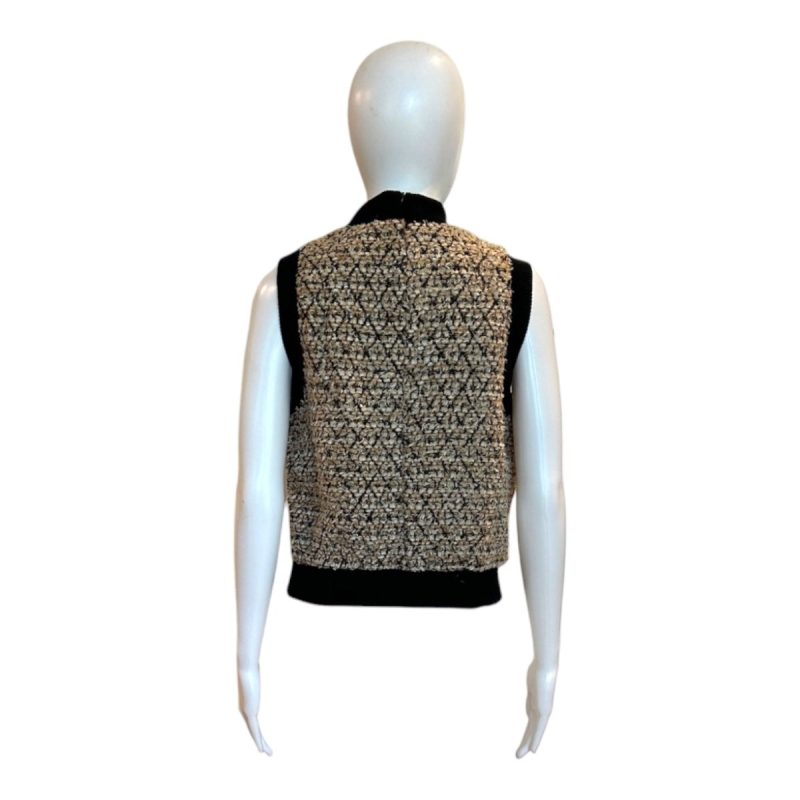 sequins tweed vestendless rosethe grove 872949