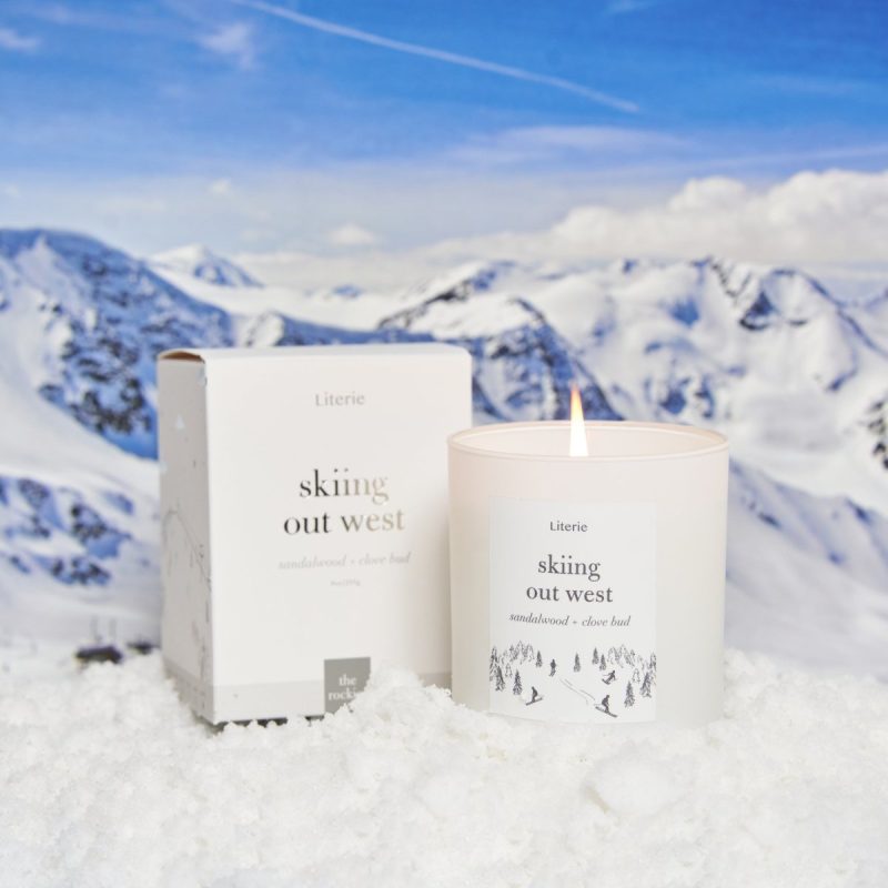 skiing out west candleliterie candlesthe grove 820756