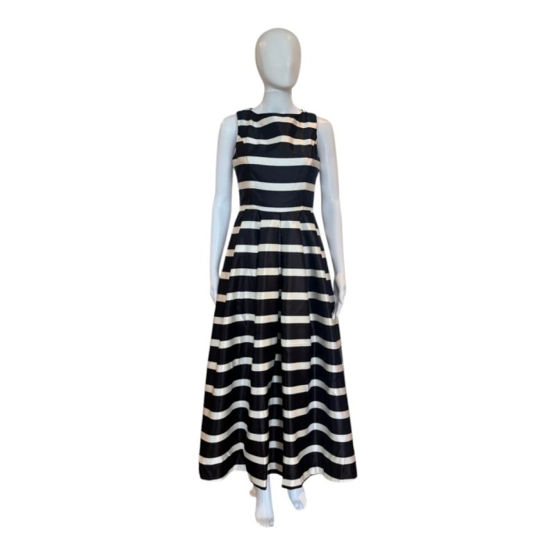 stripe midi dress black whiteenglish factorythe grove 378236