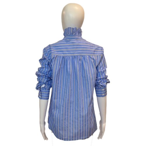 suzette striped ruffle shirtenglish factorythe grove 350763