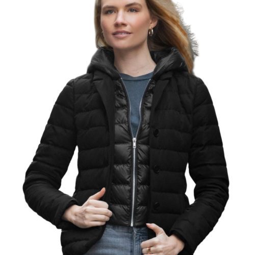 The Devon | 2 - 1 Down Jacket with removable hood - Cotes of London - The Grove