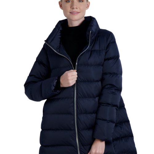 The Dorchester Down Coat with Chunky Zipper - Cotes of London - The Grove