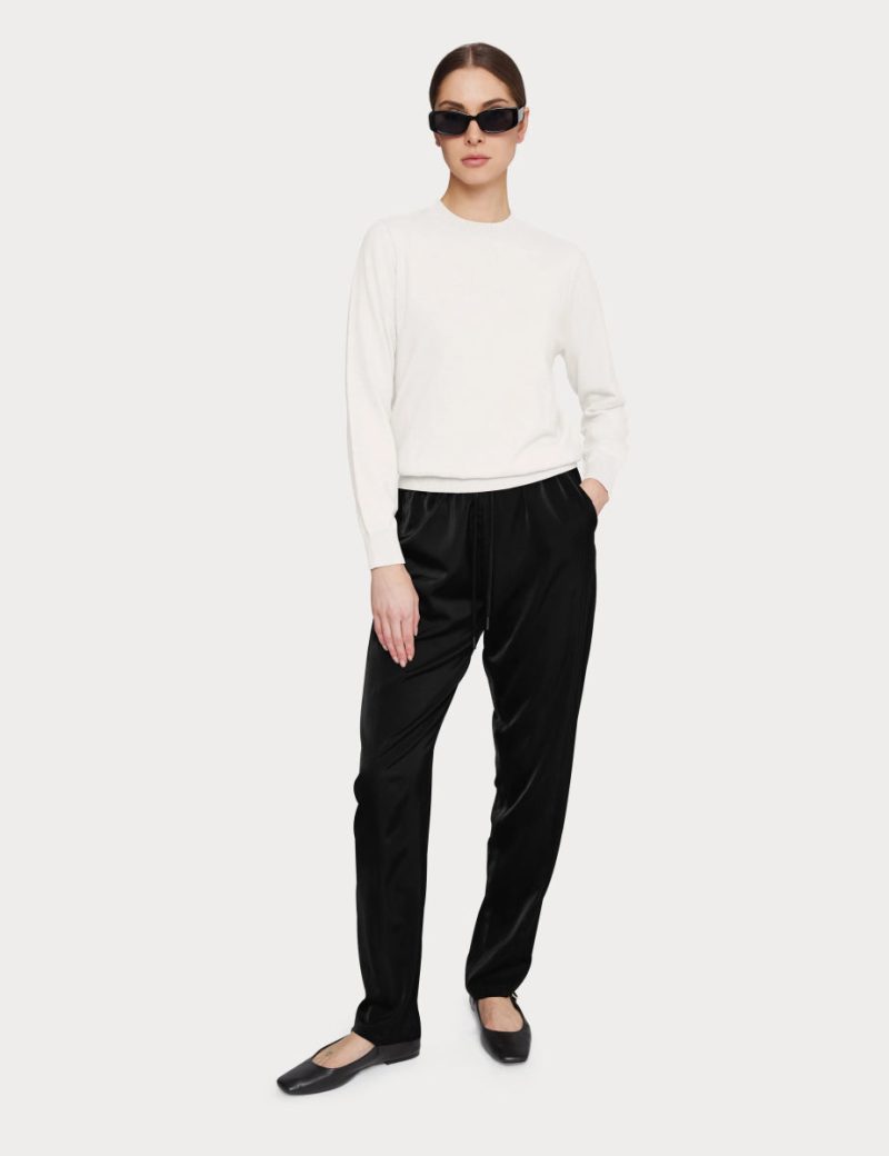 vera satin jogger pants blackamanda mariathe grove 152968