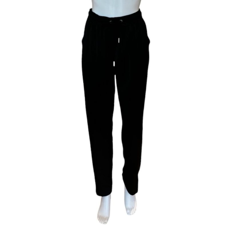 vera satin jogger pants blackamanda mariathe grove 679465