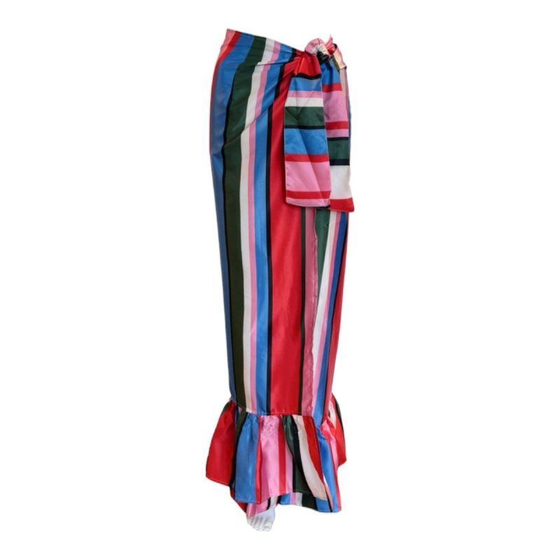 whitney wrap skirt multicolorcaryn lawnthe grove 294857