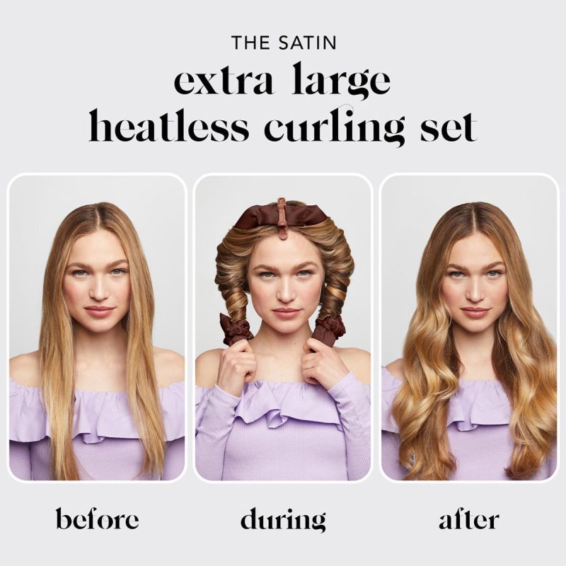 xl heatless hair curler chocolatekitschthe grove 930659